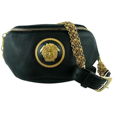 gianni versace mens vintage belt bag|Leather Gianni Versace Belt bags for Men .